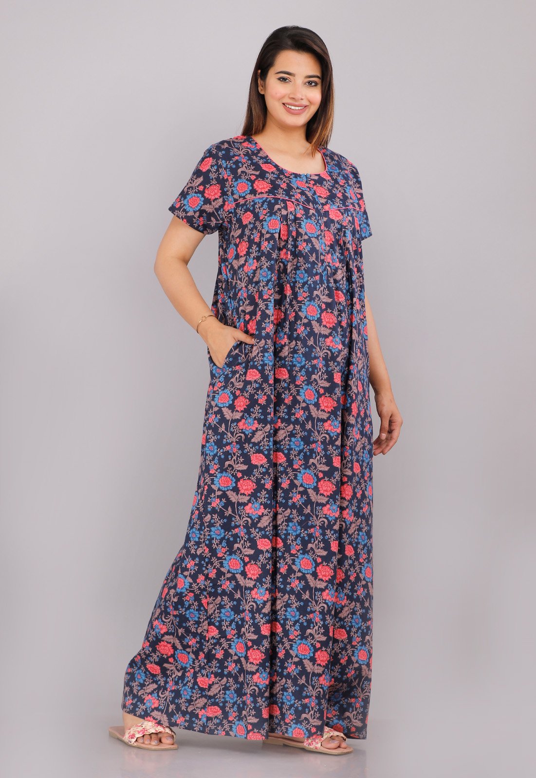 Pure Cotton Nightgown for Women