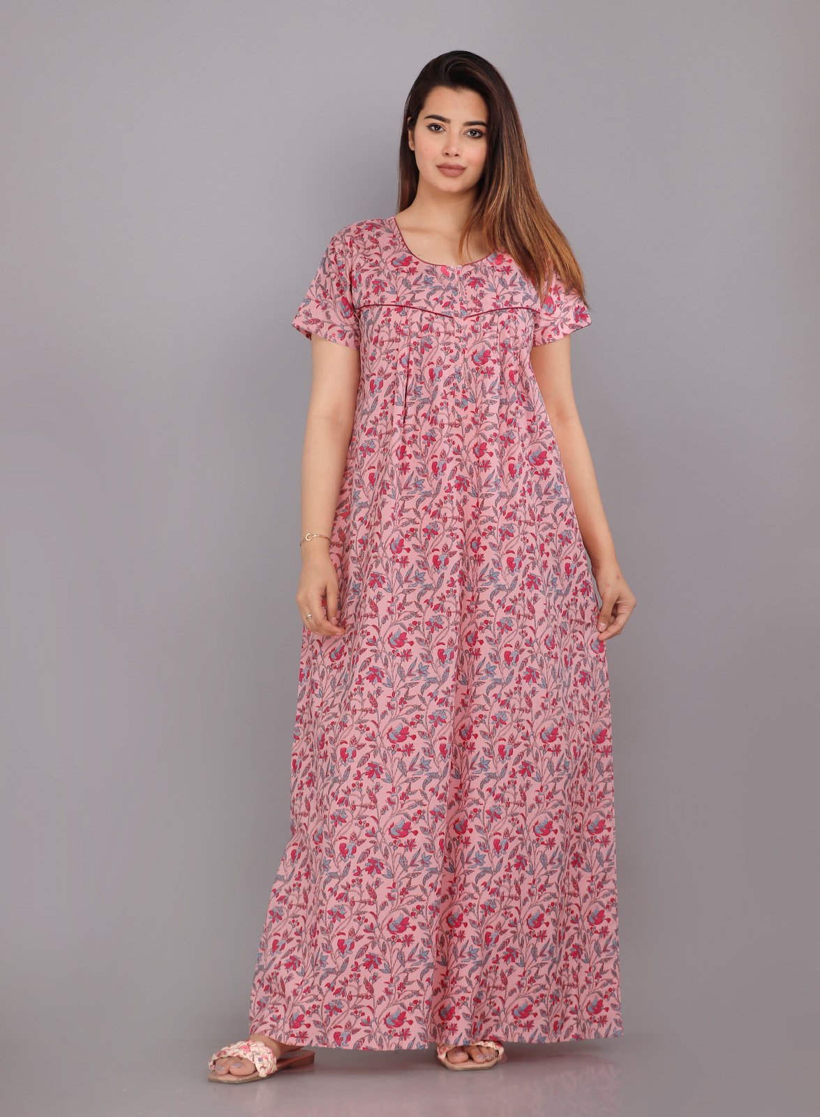 Pure Cotton Nightgown for Women