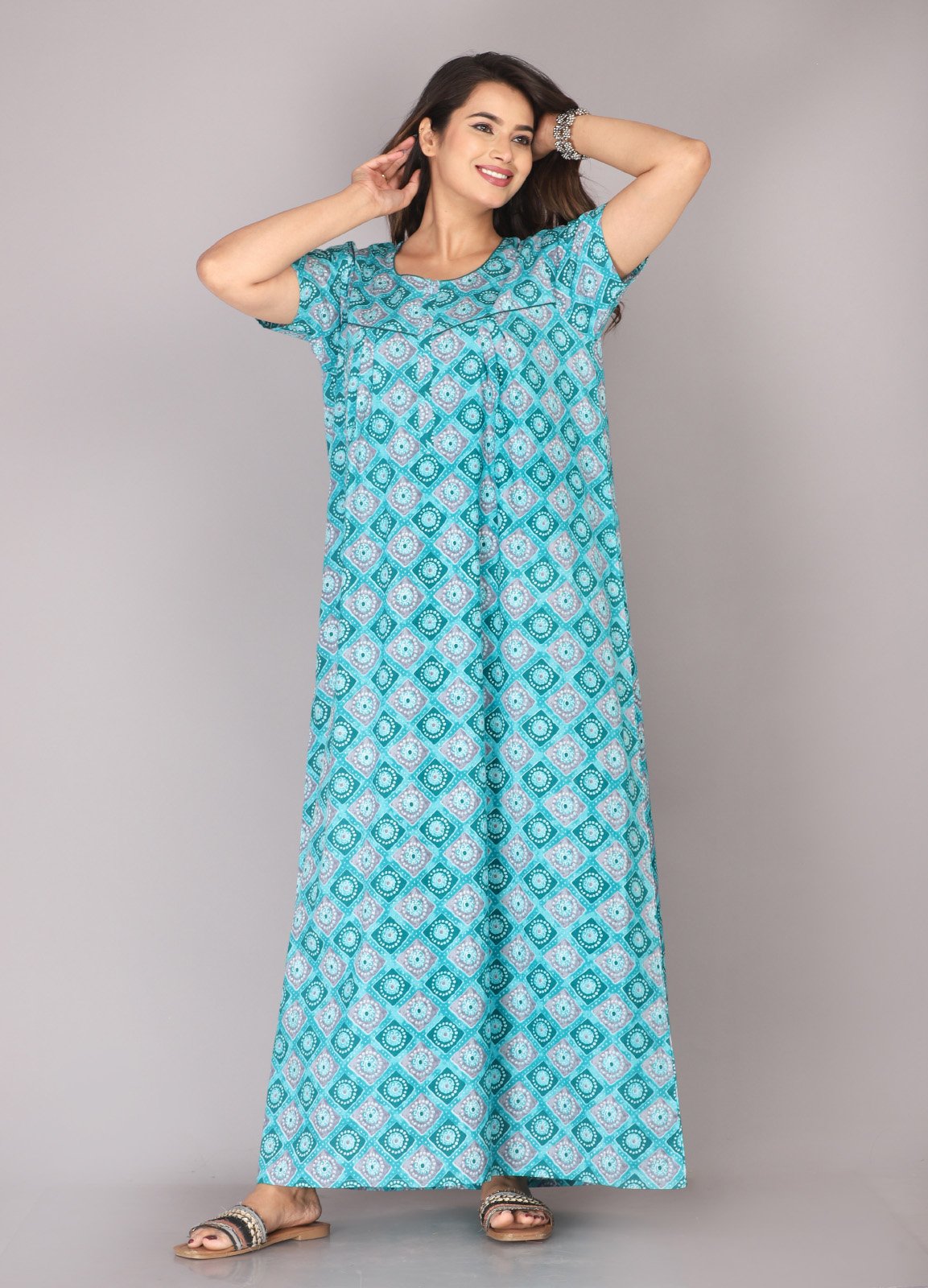 Pure Cotton Nightgown for Women